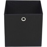  Kutije za pohranu od netkane tkanine 10 kom 28x28x28 cm crne | shoptok.hr
