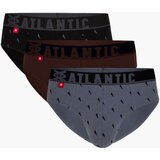 Atlantic Classic men's briefs 3Pack - multicolored Cene