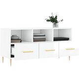 TV ormarić sjajni bijeli 102 x 36 x 50 cm od konstruiranog drva | shoptok.hr