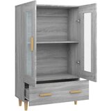  Visoka komoda boja hrasta sonome 70x31x115 cm konstruirano drvo | shoptok.hr