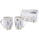 Dakls Bele porcelanaste skodelice v kompletu 2 ks 350 ml – Cene