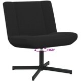  Stolica na kotačiće Crna 63 x 75 x 76 cm Janjeća koža | shoptok.hr
