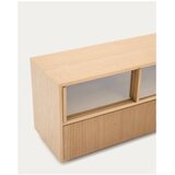 Kave Home TV komoda u dekoru hrasta u prirodnoj boji 200x54x40 cm Helvine – | shoptok.hr