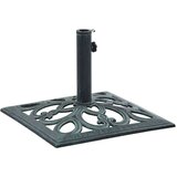 vidaXL stojalo za senčnik zeleno 12 kg 49 cm lito železo | Shoptok.si