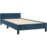  Okvir za krevet bez madraca tamnoplavi 90x200 cm baršunasti | shoptok.hr