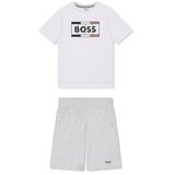 Boss Komplet majica in kratke hlače J28111 D Bela Regular Fit | Shoptok.si