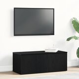 TV ormar s ladicama Crni hrast 80x34x30 cm Konstruirano drvo | shoptok.hr