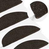 vidaXL Samolepilne preproge za stopnice 20 kos antracit 65x22,5x3,5 cm | Shoptok.si