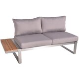 Garden Pleasure Bež kovinski vrtni salon za 6 oseb Aurea - | Shoptok.si