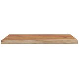  Zidna polica 40x30x2,5 cm pravokutna bagremovo drvo živi rub | shoptok.hr