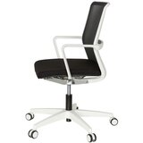 MID.YOU Vrtljivi Stol Move-tec Net 3d, Črna, Bela | Shoptok.si