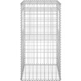vidaXL gabionske stupne košare 2 kom 50 x 50 x 100 cm željezne | shoptok.hr