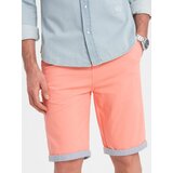 Ombre Men's chinos shorts with denim trim | shoptok.hr