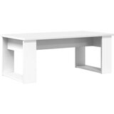  Set kavno mizico 2 pcs Bela Konstruiran les, (5000120412) | Shoptok.si