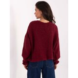 RUE PARIS Sweater-MI-SW-0904.82-burgundy | shoptok.hr