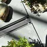 Rea Tuš kanalica Neox Slim pro NICKIEL BRUSH 90 | shoptok.hr