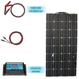 dgsunlight Fleksibilni solarni panel, 1000w moč, monokristalna tehnologija, 100w solarni komplet, (5000156965) Cene