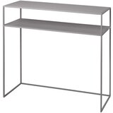 Blomus Svetlo siva kovinska stranska mizica 800x85 cm Fera – Cene