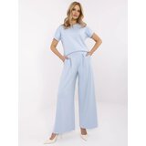 RELEVANCE Sweatpants-RV-DR-A613.69-light blue | Shoptok.si