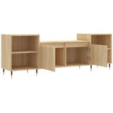 TV ormarić boja hrasta sonome 160x35x55 cm konstruirano drvo | shoptok.hr
