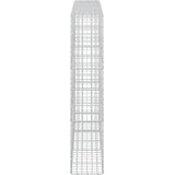  Gabion s žicom debljine 3,5 mm i mrežom 5x10 cm 250x30x150 cm Slike
