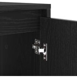  Ormar za perilicu rublja s pohranom Crni hrast 87 x 60 x 89 cm | shoptok.hr
