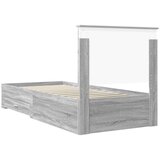  Okvir za krevet Siva Sonoma 90 x 200 cm Konstruirano drvo | shoptok.hr