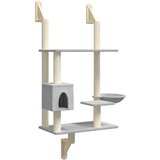  Penjalica za mačke sa stupom za grebanje siva 153 cm | shoptok.hr