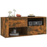  ormarić boja dimljenog hrasta 100x35x40 cm konstruirano drvo | shoptok.hr