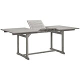  Vrtni blagovaonski stol (150 - 200)x100x75 cm od drva bagrema | shoptok.hr
