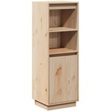 Maison Chic Visoka omara - Komoda - Predalnik 37x34x110 cm trdna borovina, (21717370) Cene
