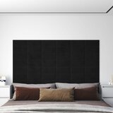 vidaXL Zidne ploče baršunaste 12 kom crne 30 x 15 cm 0,54 m² Cijene