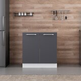 Hanah home kuhinjski element Minar 4143, 80 cm, beli / antracit | Eponuda.com