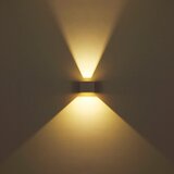 Globo 34168SA - LED spoljašnje zidno svetlo VERONIKA 2xLED/3W/230V IP54 | Eponuda.com