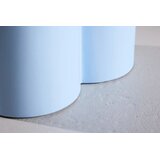 Venture Home Olivia klub stolić ⌀80 cm, plavi | shoptok.hr