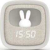 MOB Noćna Svjetiljka i budilica Billy Clock - Grey 1059 | shoptok.hr