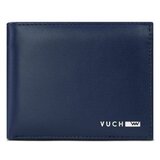 Vuch Muški kožni novčanik Clyde Grayson Dark Blue, 9 x 11 cm | shoptok.hr