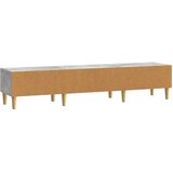 TV ormar 147 x 34,5 x 30 cm Betonska siva Konstruirano drvo | shoptok.hr