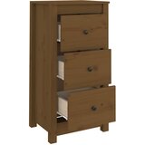  Komode 2 kom boja meda 40x35x80 cm od masivne borovine Smeđa | shoptok.hr