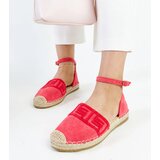 Gemre Dark pink espadrilles with decorative embroidery Sonja | ePonuda.com
