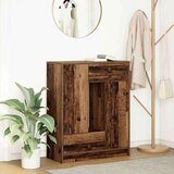  Komoda s predali in vrati, starinski les, 73x31x90 cm | Shoptok.si