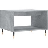 vidaXL Klubska mizica betonsko siva 60x50x40 cm inženirski les | Shoptok.si