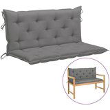vidaXL Blazina za gugalnico siva 120 cm blago Cene