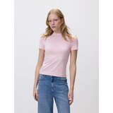 Reserved Majica slim fit - pastelnoružičasto | shoptok.hr