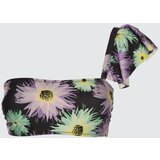 Trendyol Floral Patterned One Shoulder Bikini Top | Shoptok.si