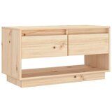 Maison Chic TV omarica - TV stojalo - Televizijska omarica 74x34x40 cm trdna borovina, (21699458) Cene