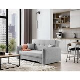 ELTAP Svijetlo siva sklopiva/s prostorom za odlaganje sofa od šenila 155 cm Laine – | shoptok.hr