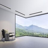 Lesnina XXXL stropna led-svetilka pure lines 110/3,8/3,9 cm | Shoptok.si