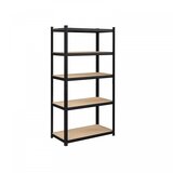 Songmics Regal 5 delni, (180 x 90 x 40 cm), črno rjav | Shoptok.si