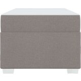 vidaXL Konstrukcija postelje Taupe 100 x 200 cm blago | Shoptok.si